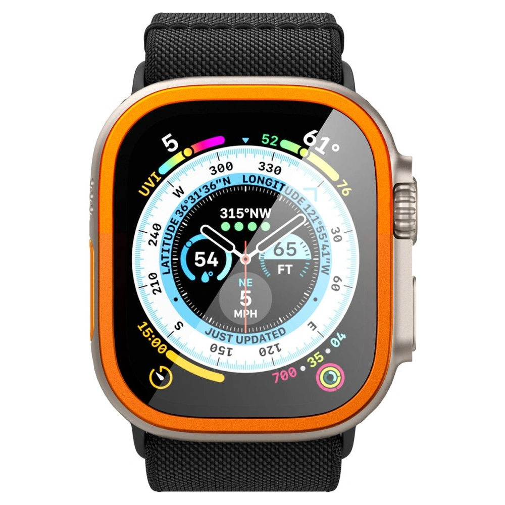 Hurtownia GSM - Gehärtetes Spigen Glas.tr Slim Pro Apple Watch Ultra 49mm Orange - SPN2879 - {ean13} - Hurt