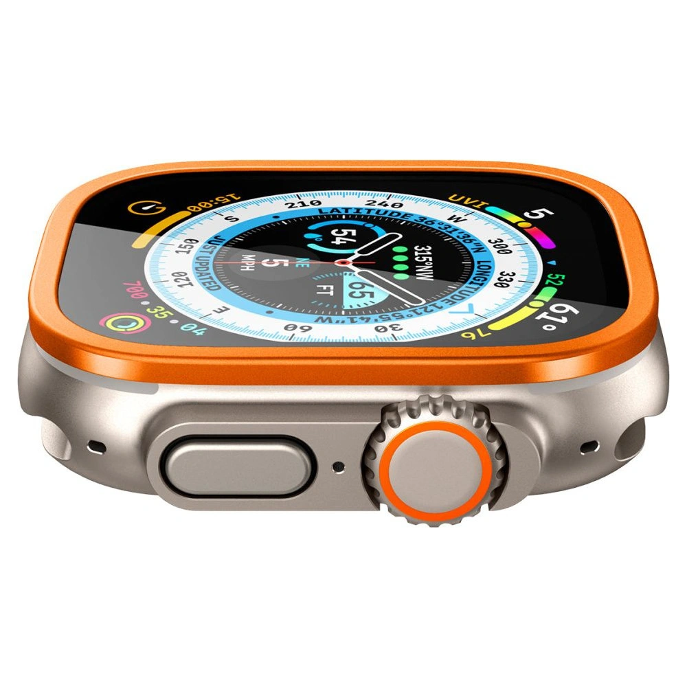 Hurtownia GSM - Gehärtetes Spigen Glas.tr Slim Pro Apple Watch Ultra 49mm Orange - SPN2879 - {ean13} - Hurt