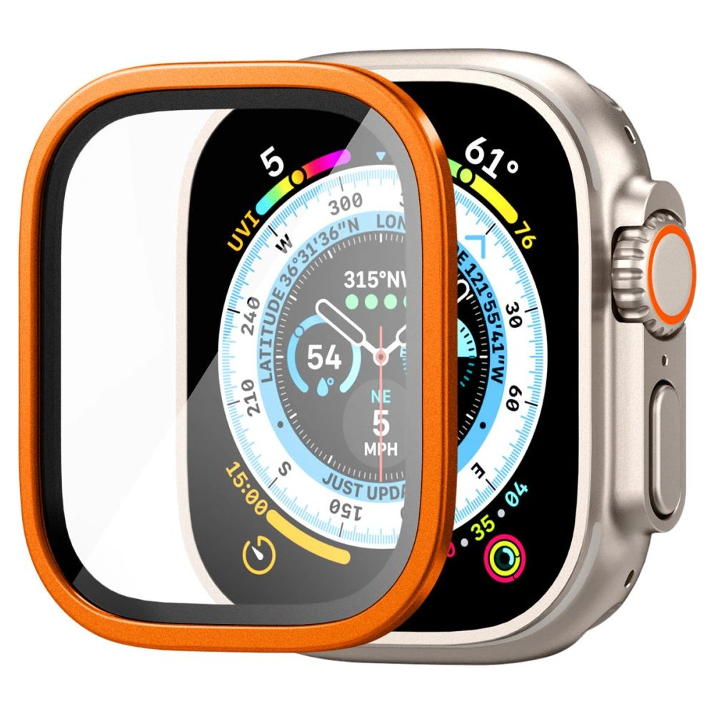 Hurtownia GSM - Gehärtetes Spigen Glas.tr Slim Pro Apple Watch Ultra 49mm Orange - SPN2879 - {ean13} - Hurt