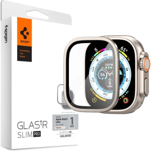 Hurtownia GSM - Edzett üveg Spigen Glas.tr Slim Pro Apple Watch Ultra 49mm Titán - SPN2880 - {ean13} - Hurt