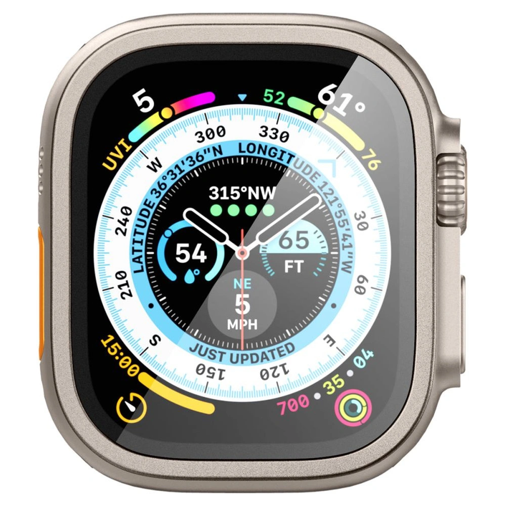 Hurtownia GSM - Szkło hartowane Spigen Glas.tr Slim Pro Apple Watch Ultra 49mm Titanium - SPN2880 - {ean13} - Hurt