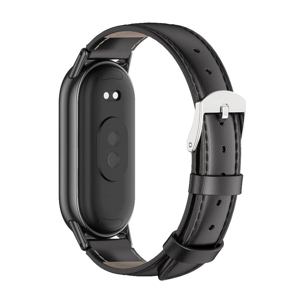 Hurtownia GSM - Pasek Tech-Protect Leatherfit Xiaomi Smart Band 8 / 8 NFC / 9 Schwarz - THP2011 - {ean13} - Hurt