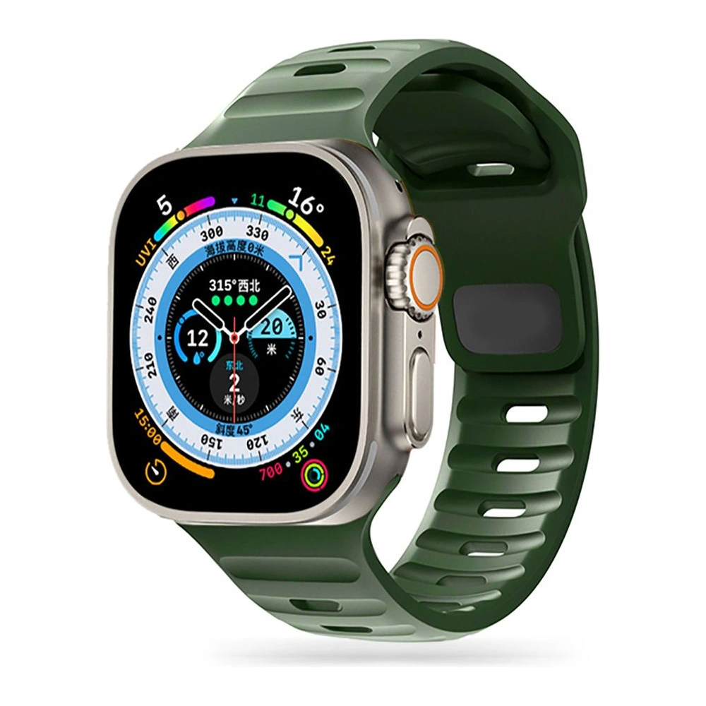 Hurtownia GSM - Pasek Tech-Protect Iconband Line Apple Watch 4/5/6/7/SE/8/9/Ultra 44/45/49mm Haditengerész Zöld - THP2014 - {ean13} - Hurt