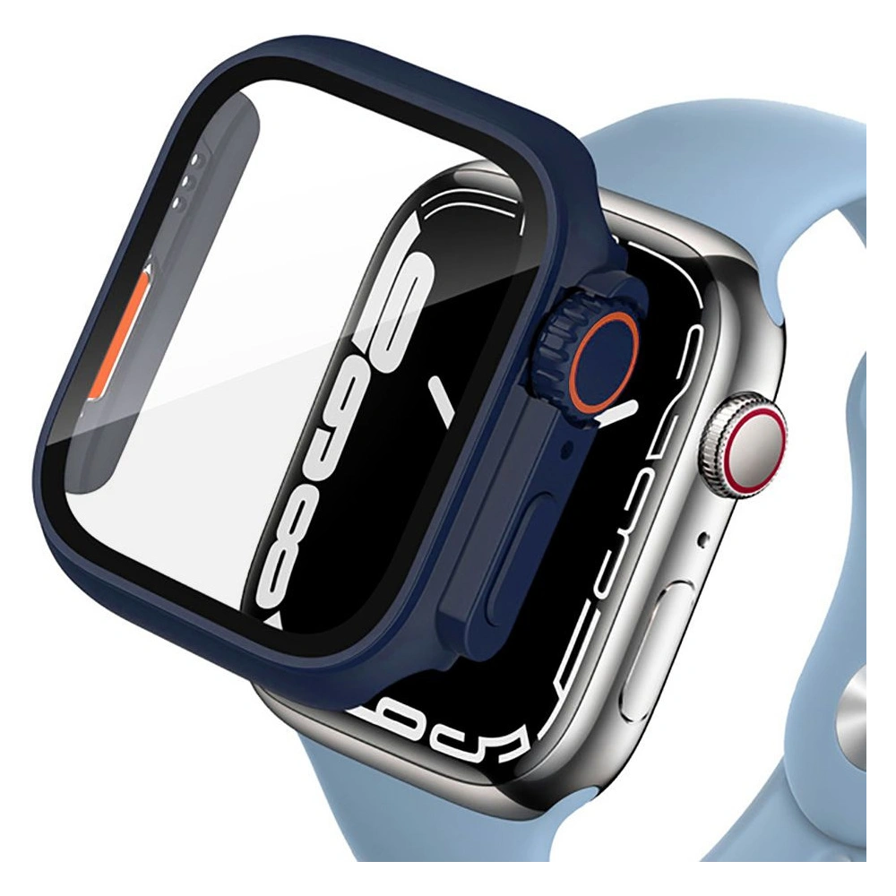 Hurtownia GSM - Etui Tech-Protect Defense360 Apple Watch 4/5/6/7/8/9/SE 44/45mm Tengerészkék/narancs - THP2017 - {ean13} - Hurt