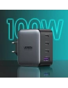 Hurtownia GSM - Ładowarka sieciowa UGREEN CD226 GaN 3x USB-C + USB-A PD 3.0 QC 4+ FCP SCP AFC 100W EU czarny - UGR1618 - {ean13} - Hurt
