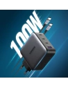 Hurtownia GSM - Ładowarka sieciowa UGREEN CD226 GaN 3x USB-C + USB-A PD 3.0 QC 4+ FCP SCP AFC 100W EU czarny - UGR1618 - {ean13} - Hurt