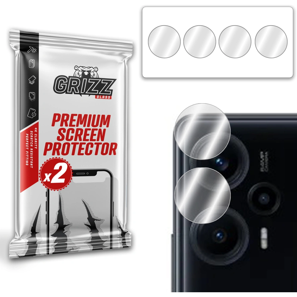 Hurtownia GSM - Glas für die Kamera GrizzGlass HybridGlass Kamera für Xiaomi Poco F5 - GRZ4994 - {ean13} - Hurt