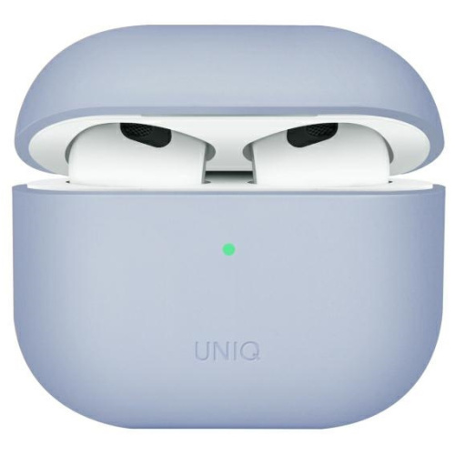 Uniq Distributor - 8886463679555 - UNIQ892 - UNIQ Lino Silicone Apple AirPods 3 arctic blue - B2B homescreen