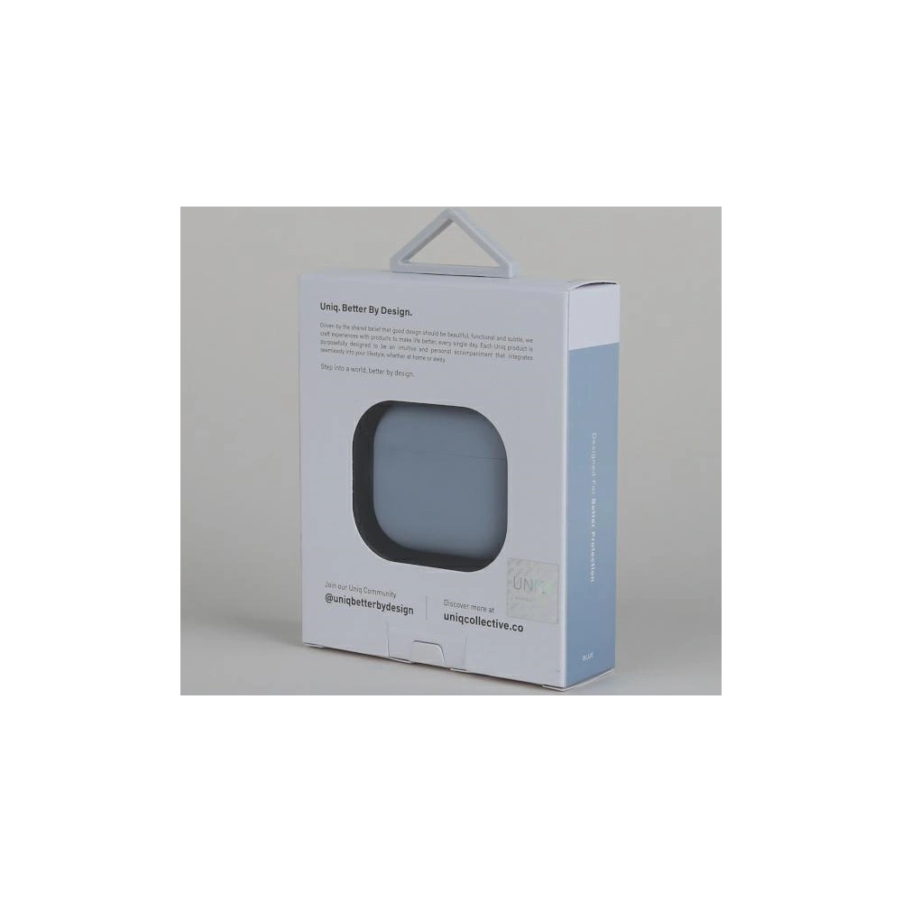 Hurtownia GSM - Etui UNIQ Lino Silicone Apple AirPods 3 albastru deschis/albastru arctic - UNIQ892 - {ean13} - Hurt