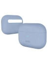 Etui UNIQ Lino Silicone Apple AirPods Pro błękitny/arctic blue