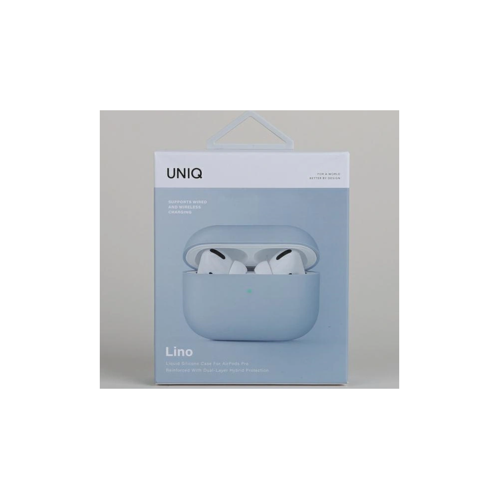 Hurtownia GSM - Etui UNIQ Lino Silicone Apple AirPods Pro kék/arktikus kék - UNIQ893 - {ean13} - Hurt