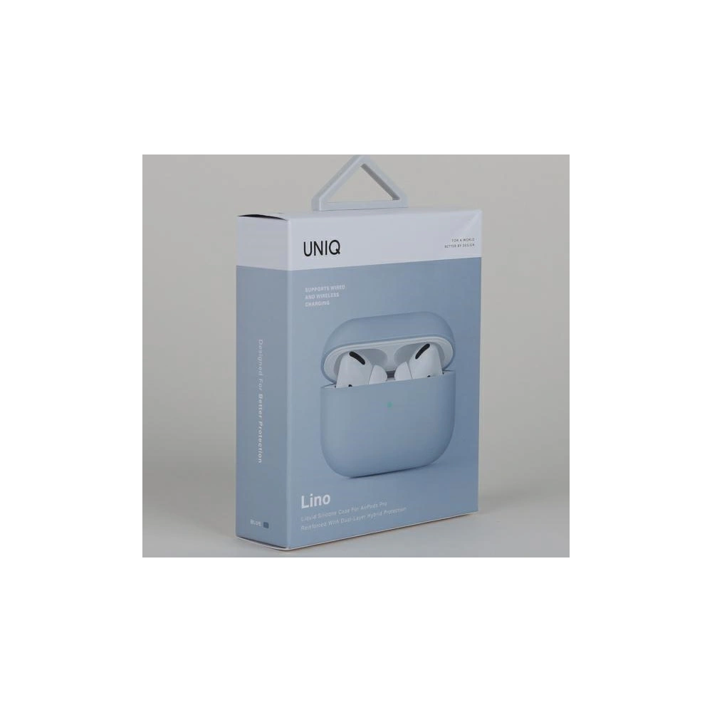 Hurtownia GSM - Etui UNIQ Lino Silicone Apple AirPods Pro kék/arktikus kék - UNIQ893 - {ean13} - Hurt