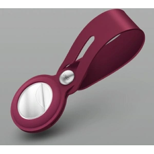 Wholesale UNIQ Vencer Silicone Apple AirTag burgundy - UNIQ894 - {ean13} - Hurt