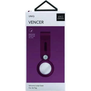 Wholesale UNIQ Vencer Silicone Apple AirTag burgundy - UNIQ894 - {ean13} - Hurt