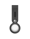 Etui UNIQ Vencer Silicone Apple AirTag gri închis/charcoal