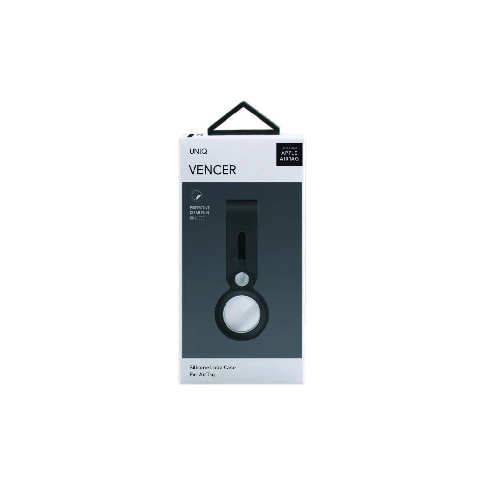 Hurtownia GSM - Etui UNIQ Vencer Silicone Apple AirTag gri închis/charcoal - UNIQ895 - {ean13} - Hurt