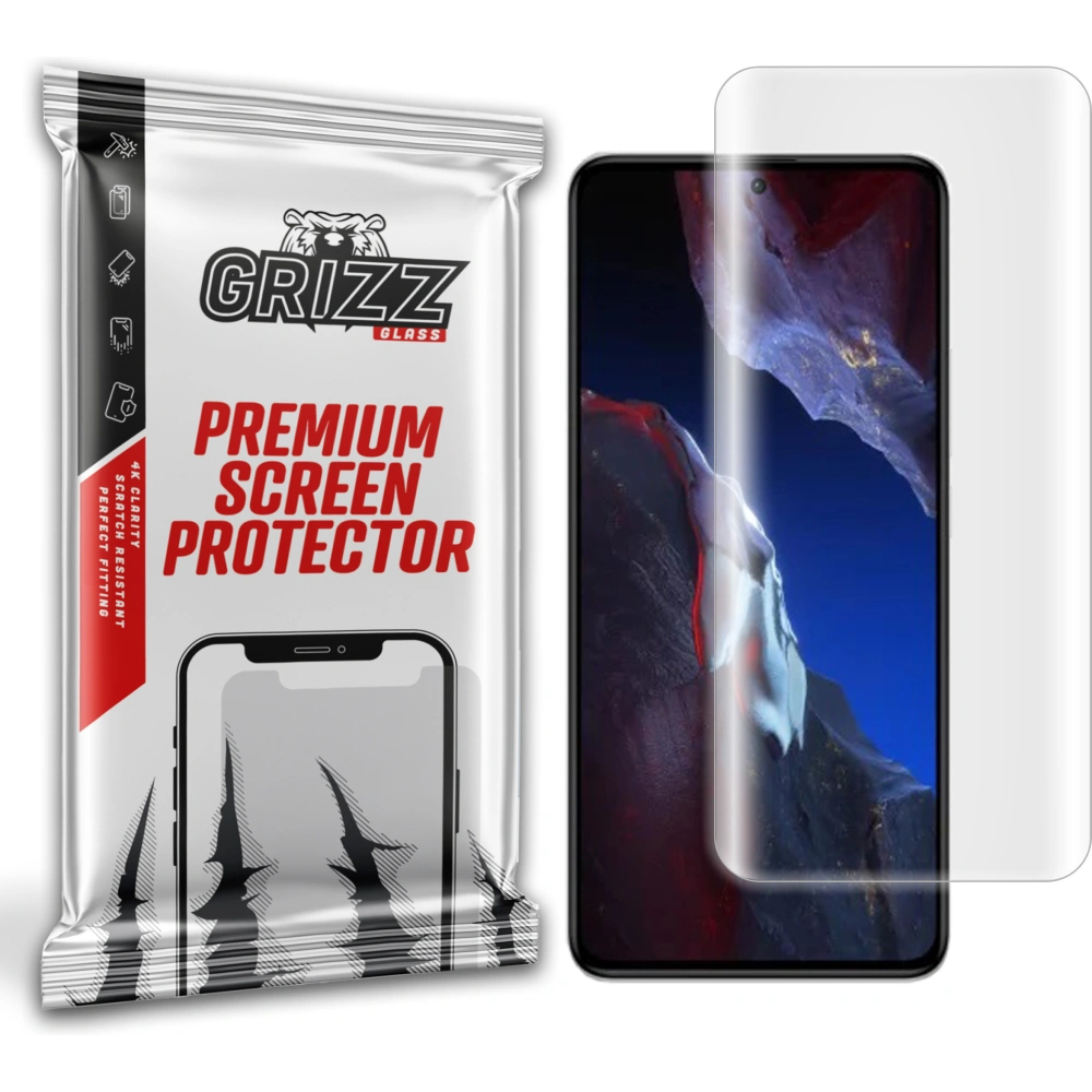 Hurtownia GSM - Hydrogel fólia GrizzGlass Hydrofilm Xiaomi Poco F5 Pro-hoz - GRZ5010 - {ean13} - Hurt