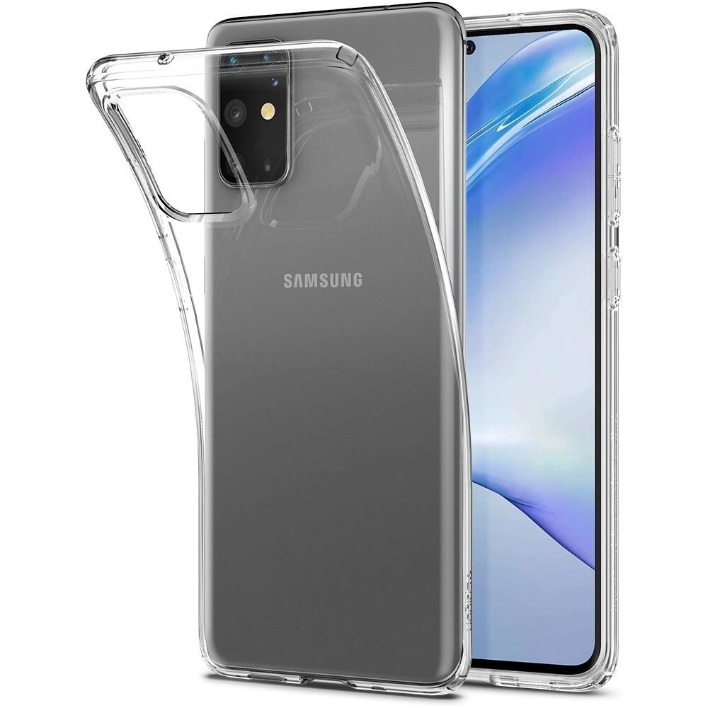Hurtownia GSM - Case Spigen Liquid Crystal Samsung Galaxy S20+ Plus Crystal Clear - SPN514CL - {ean13} - Hurt