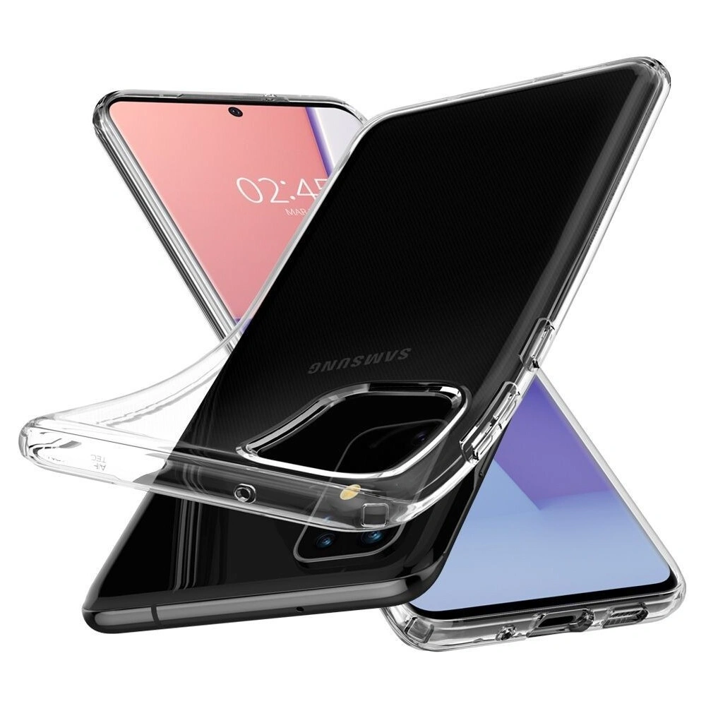 Hurtownia GSM - Case Spigen Liquid Crystal Samsung Galaxy S20+ Plus Crystal Clear - SPN514CL - {ean13} - Hurt