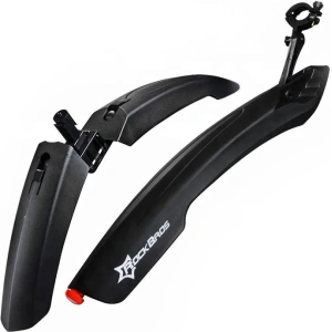 Hurtownia GSM - Fahrradschutzbleche Rockbros DNB8001BK mit LED-Lampe (schwarz) - RBS59 - {ean13} - Hurt