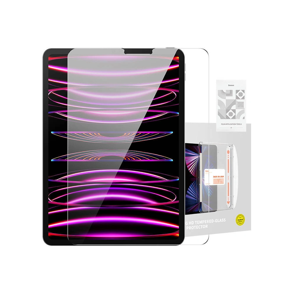 Hurtownia GSM - Edzett üveg Baseus Corning 0.4mm Apple iPad Pro 11 2018/2020/2021/2022 (1., 2., 3. és 4. generáció) - BSU4200 - {ean13} - Hurt