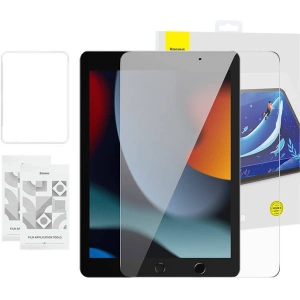 Hurtownia GSM - Edzett üveg Baseus Crystal 0.3mm Apple iPad 10.2 2019/2020/2021 (7, 8, 9 gen)/iPad Air 10.5 2019 (3 gen) + tisztítókészlet [2 PACK] - BSU4217 - {ean13} - Hurt