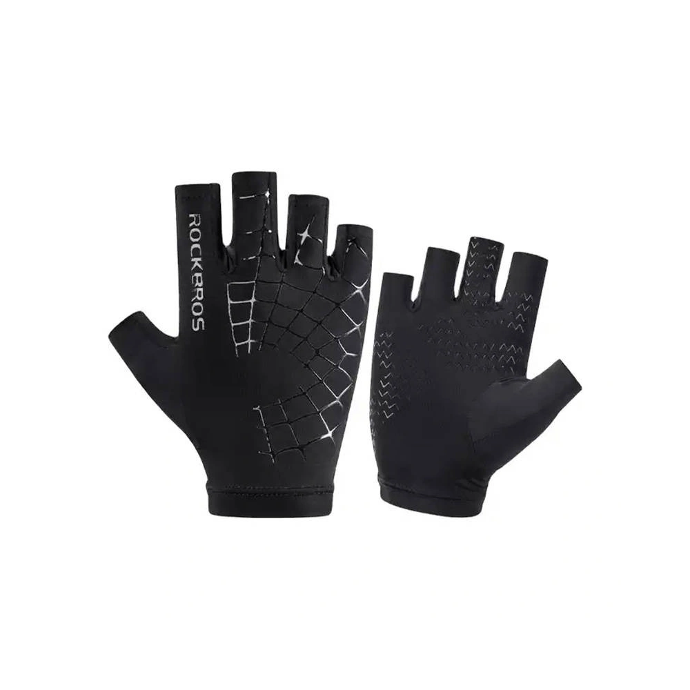 Hurtownia GSM - Fahrradhandschuhe ohne Finger Rockbros S202BKL (schwarz) - RBS66 - {ean13} - Hurt