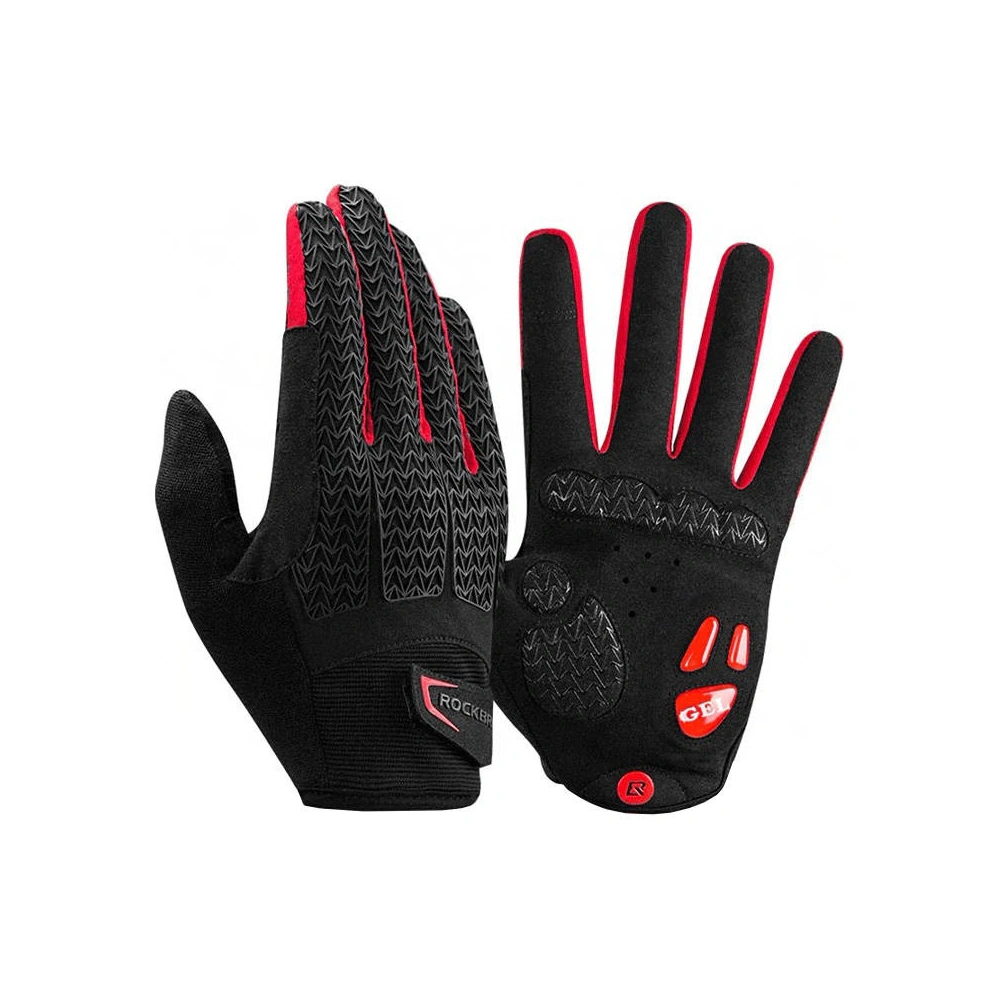 Hurtownia GSM - Fahrradhandschuhe Rockbros S169-1BR Größe L (schwarz-rot) - RBS69 - {ean13} - Hurt