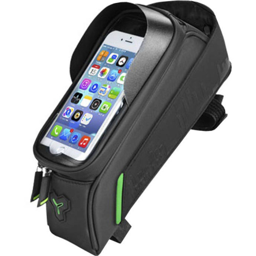 Rockbros Distributor - 5905316145757 - RBS71 - Rockbros 029BK Bicycle Bag with phone holder (black) - B2B homescreen