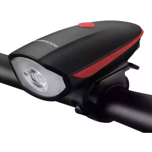 Hurtownia Rockbros - 5905316145986 - RBS91 - Lampka rowerowa z dzwonkiem elektrycznym Rockbros 7588 (czarno-czerwona) - B2B homescreen