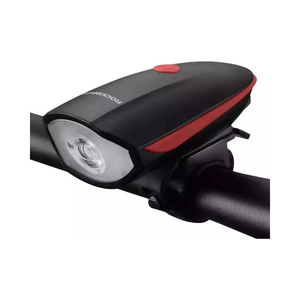 Hurtownia GSM - Lampă de bicicletă cu clopoțel electric Rockbros 7588 (negru-roșu) - RBS91 - {ean13} - Hurt
