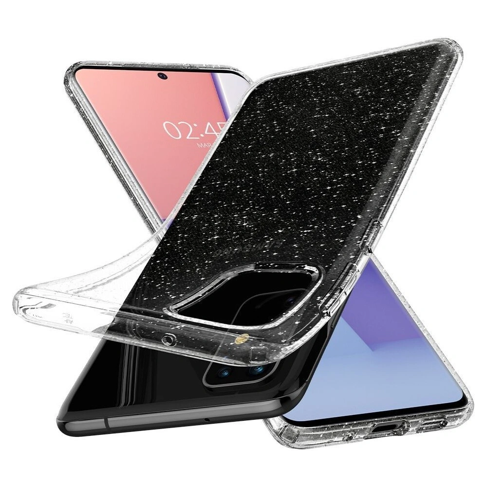Hurtownia GSM - Spigen Samsung Carcasă Liquid Crystal Galaxy S20+ Plus Glitter Crystal - SPN515CL - {ean13} - Hurt