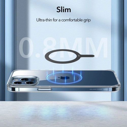 Pierścień MagSafe ESR Halolock MagSafe Universal Magnetic Ring Black [2 PACK]