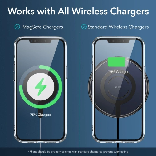 Pierścień MagSafe ESR Halolock MagSafe Universal Magnetic Ring Black [2 PACK]