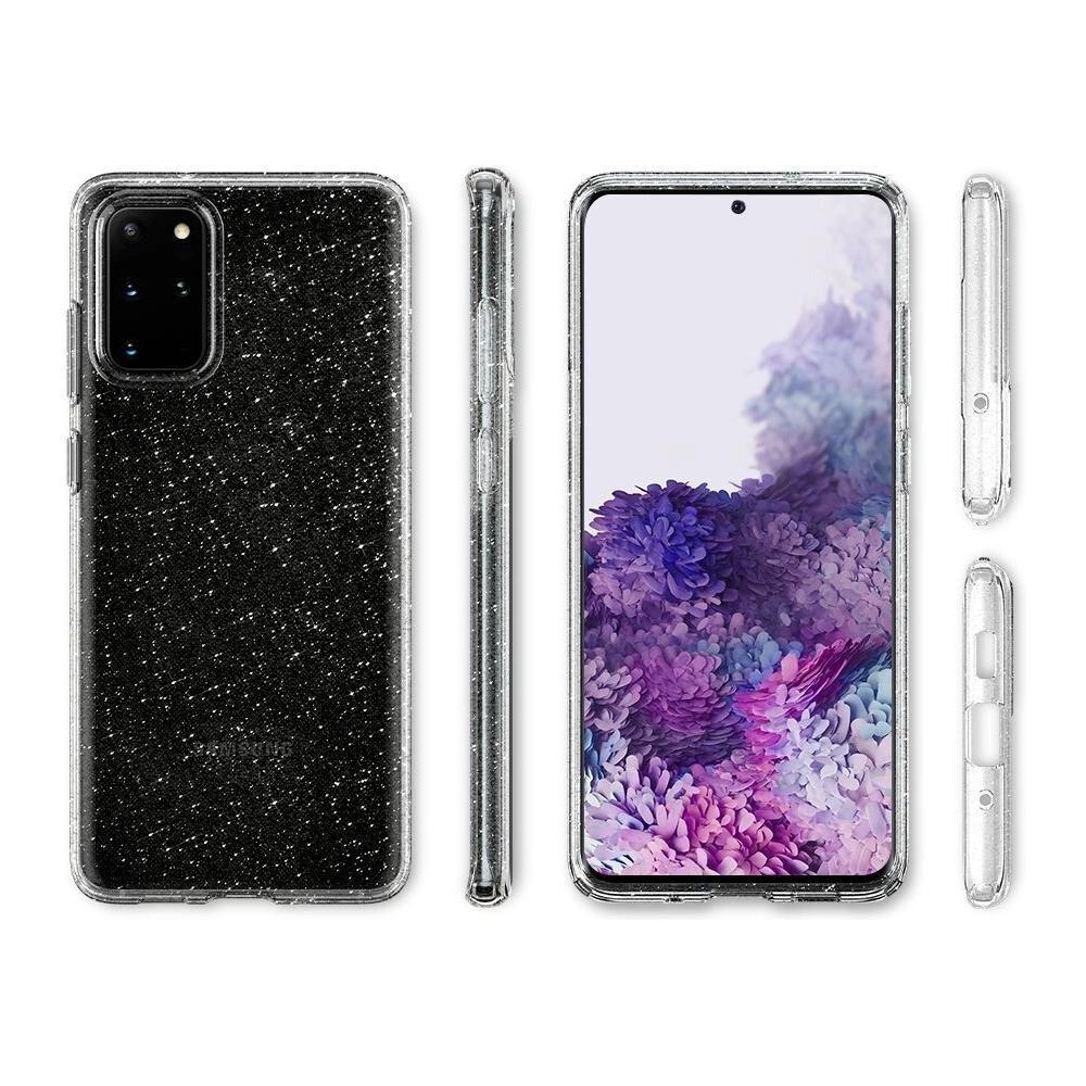 Hurtownia GSM - Spigen Samsung Carcasă Liquid Crystal Galaxy S20+ Plus Glitter Crystal - SPN515CL - {ean13} - Hurt