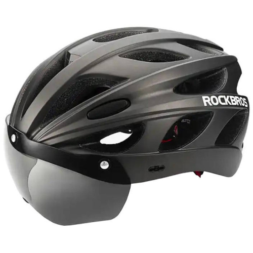 Hurtownia Rockbros - 5905316146006 - RBS93 - Kask rowerowy regulowany + okulary Rockbros TT-16 (czarny) - B2B homescreen