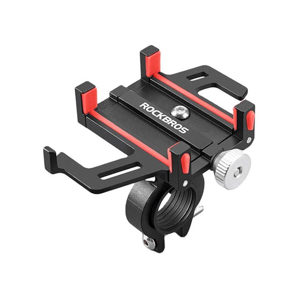 Hurtownia GSM - Uchwyt de bicicletă pentru telefon Rockbros 699-BR (negru-roșu) - RBS99 - {ean13} - Hurt