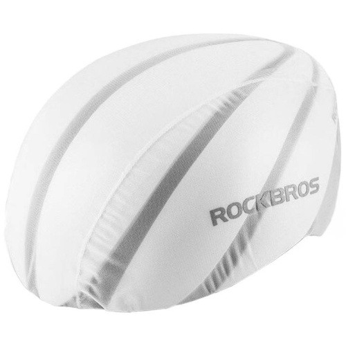 Hurtownia Rockbros - 5905316146136 - RBS101 - Wodoodporny pokrowiec na kask rowerowy Rockbros YPP017 (biały) - B2B homescreen