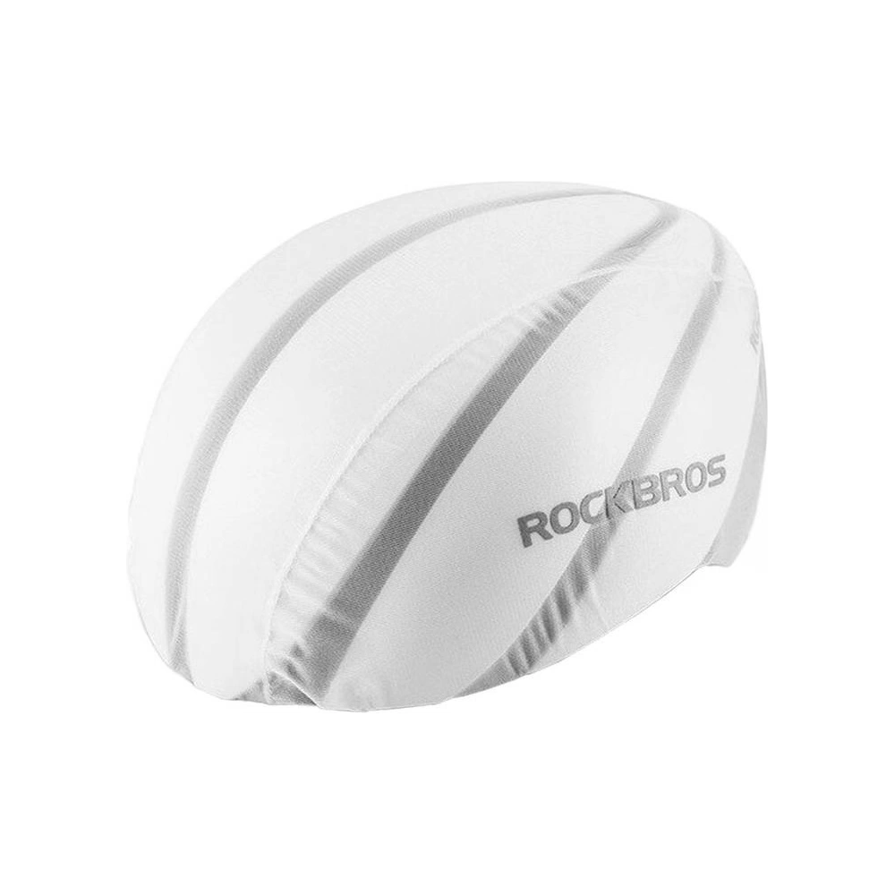 Hurtownia GSM - Wodoodporny pokrowiec na kask rowerowy Rockbros YPP017 (biały) - RBS101 - {ean13} - Hurt