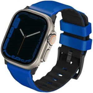 Hurtownia GSM - UNIQ Linus Apple Watch 4/5/6/7/SE/8/9/Ultra 44/45/49mm Airosoft szilikon kék/racing blue - UNIQ897 - {ean13} - Hurt