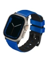 Pasek UNIQ Linus Apple Watch 4/5/6/7/SE/8/9/Ultra 44/45/49mm Airosoft Silicone modrý/racing blue