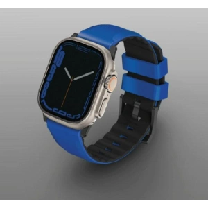 Hurtownia GSM - UNIQ Linus Apple Watch 4/5/6/7/SE/8/9/Ultra 44/45/49mm Airosoft szilikon kék/racing blue - UNIQ897 - {ean13} - Hurt