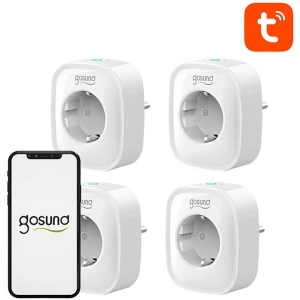 Hurtownia GSM - Inteligent gniazd Gosund SP1 WiFi Tuya [4 PACK] - GSD60 - {ean13} - Hurt