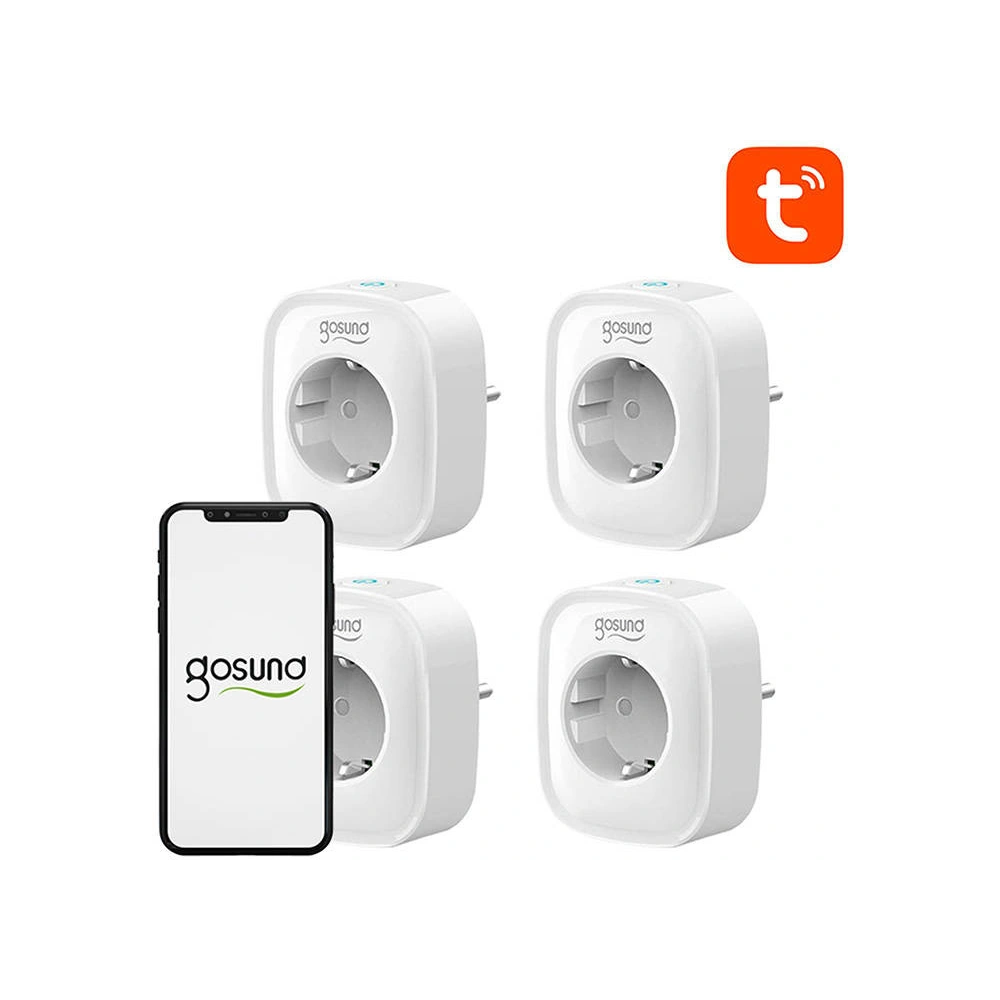 Wholesale Gosund SP1 Smart Plug WiFi Tuya [4 PACK] - GSD60 - {ean13} - Hurt