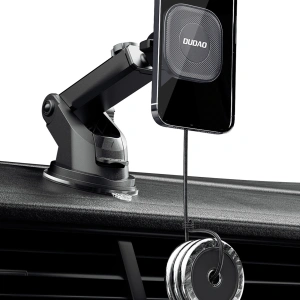 Hurtownia GSM - Magnetický autoholder Dudao na telefon s teleskopickou armaturou černý (F6Max) - DDA262 - {ean13} - Hurt