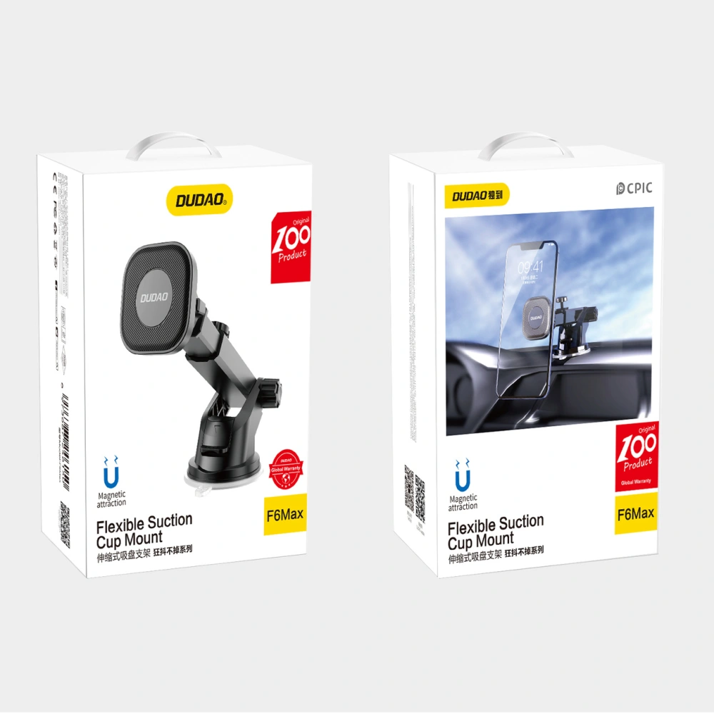 Hurtownia GSM - Următorul suport auto magnetic Dudao pentru telefon cu braț telescopic negru (F6Max) - DDA262 - {ean13} - Hurt