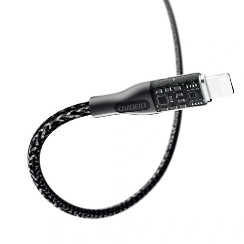 Kabel Dudao L22L USB-A/Lightning 30W 1m szary