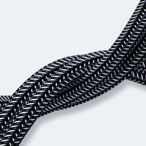 Kabel Dudao L22X 3w1 USB-A/USB-C - microUSB - Lightning 120W 1m srebrny