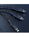 Hurtownia GSM - Kabel Dudao L22X 3w1 USB-A/USB-C - microUSB - Lightning 120W 1m stříbrný - DDA265 - {ean13} - Hurt