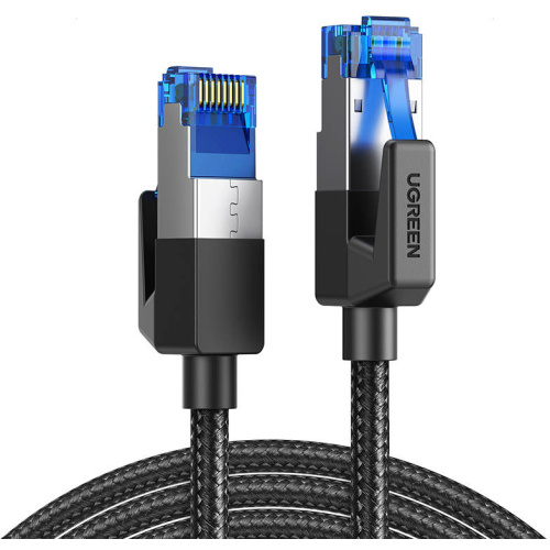 Ugreen Distributor - 6957303806089 - UGR1619 - UGREEN NW153 Ethernet RJ45 Cable, Cat.8, F/FTP, 3m (black) - B2B homescreen